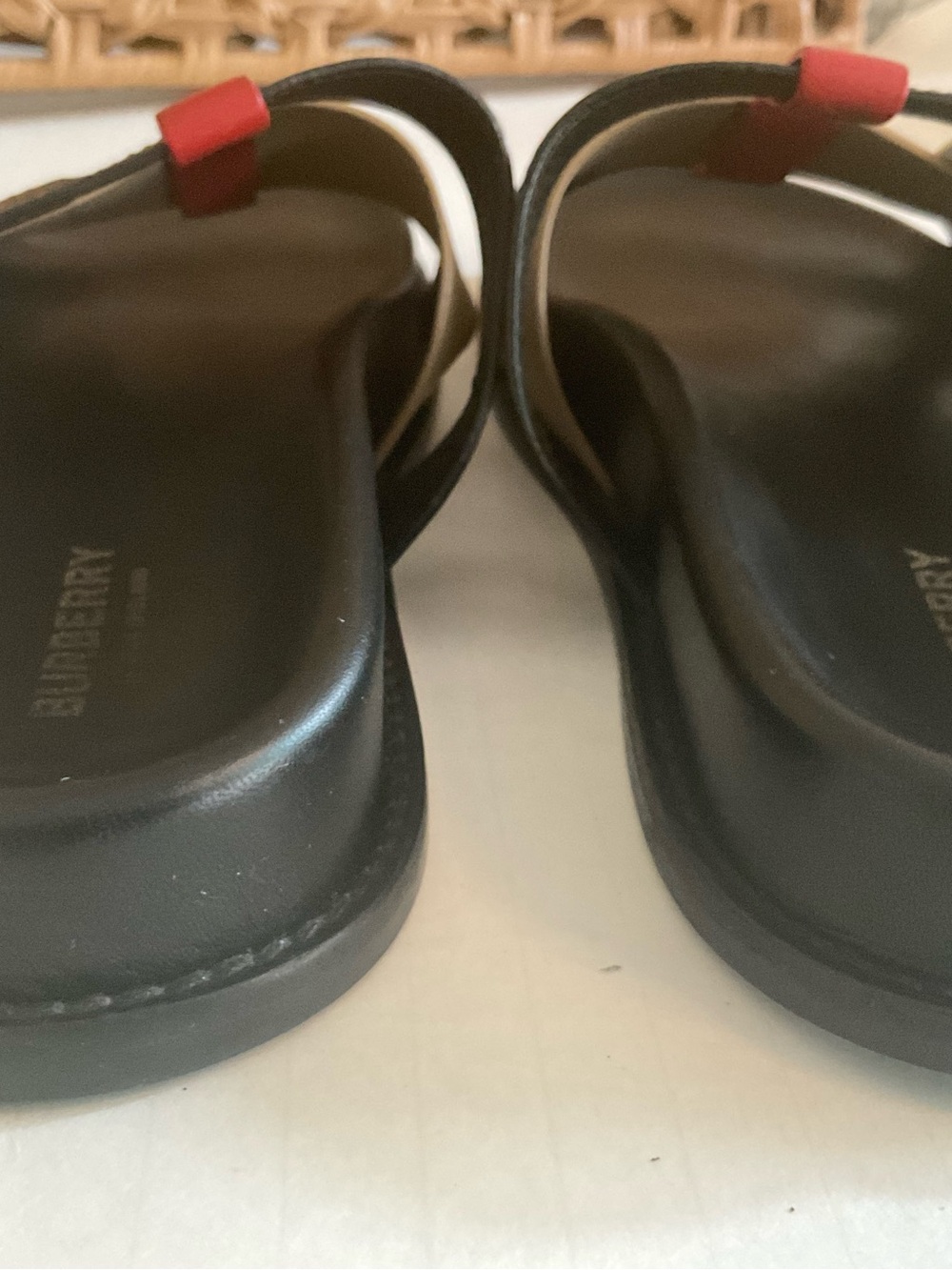 Burberry Women's Woven Slide Sandals - Picture 5 of 13